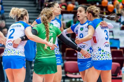 Katarzyna Zaroślińska i Danica Radenković 