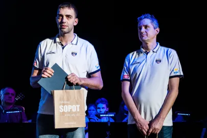 Sportowiec roku - 1 miejsce Marcin Stefański i Zoran Martić