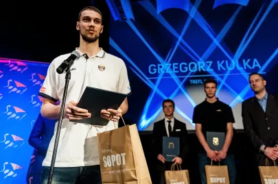 Młodzieżowy Sportowiec Roku - 1 miejsce Grzegorz Kulka