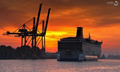 Stena Line w drodze do Karlskrony.