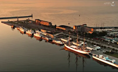 Molo Południowe widziane z Sea Towers