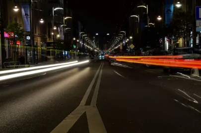Gdynia nocą