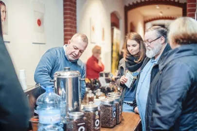 Stoisko z kawą - studio herba-cafe