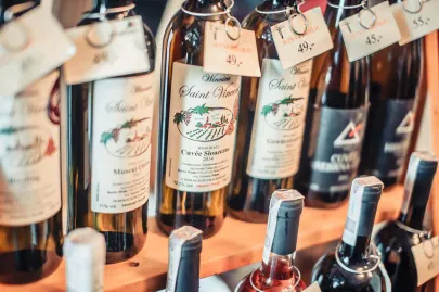 Stoisko z winami - Oliwa i wino Witold Makowski