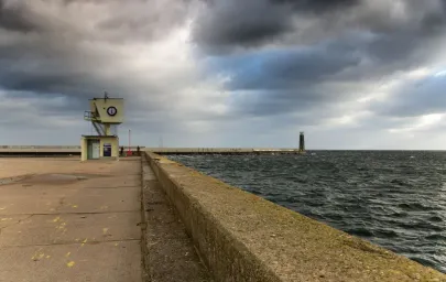 wyjście z portu