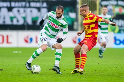 Flavio Paixao i Jacek Góralski
