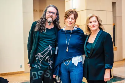 Michał Starost oraz Teresa Rosati ( z prawej strony)