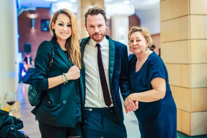 Marcin Seń wraz z partnerką oraz Ewita Kolasa