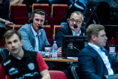 Łukasz Kadziewicz i Tomasz Swędrowski