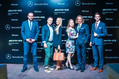 Michał Wiśniewski Ergo Pro, Maciej Wojciński z przyjaciółką HMI, Maria Tkacz i Grzegorz Gosk, Iwo Leszczyński. Ergo Pro