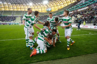 Radość piłkarzy Lechii