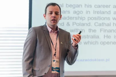Cathal Rooney (AIS Poland, A State Street Company)  "How to succeed in business"