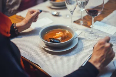 Pierwsze danie: Bouillabaisse z pernod