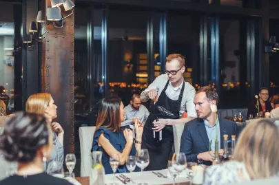Jakub Słapiński - sommelier restauracji Mondo di Vinegre