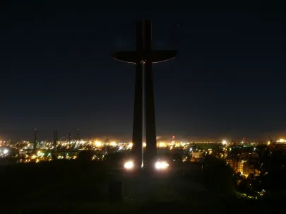Gdańsk nocą