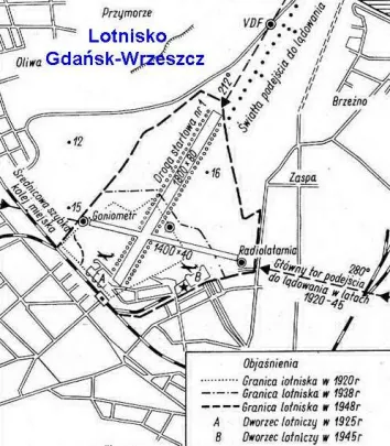 Plan kotniska na zaspie