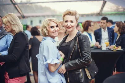 Aleksandra Maciorowska - prezes Fundacji Pomorze Dzieciom i Karolina Sozańska - HOLISTIC CLINIC Gdynia