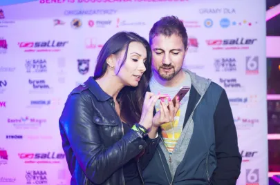 Jerzy Dudek i Aleksandra Majorek