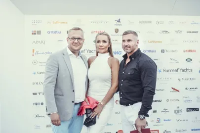 Florian Kwiatek z przyjaciółmi