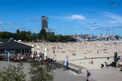 Plaża w Gdyni