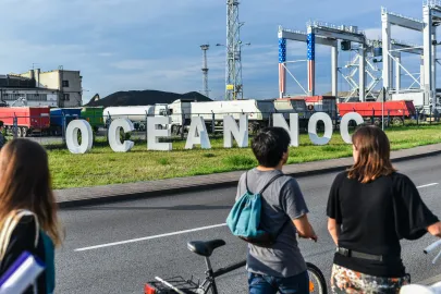 Instalacja "Ocean Noc"
