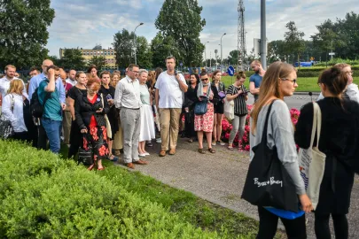 Uczestnicy wernisażu