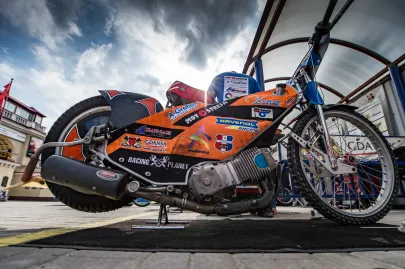 Motocykl Patryka Beśko