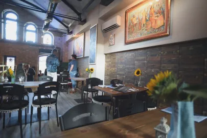 Wnętrze restauracji