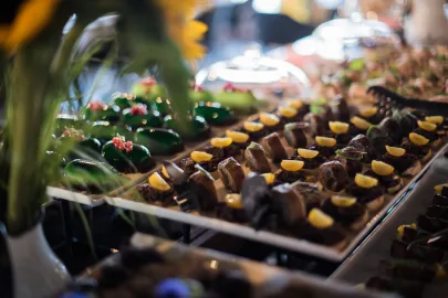 Przystawki przygotowane przez restauracje Magiel 