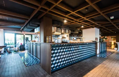 Wnętrze restauracji Magiel 