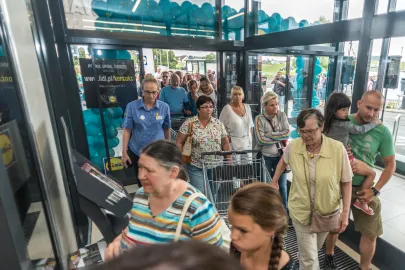 Otwarcie nowego sklepu LIDL