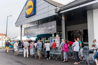 Otwarcie nowego sklepu LIDL