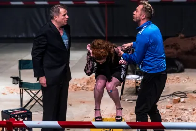 Grzegorz Gzyl, Katarzyna Kaźmierczak i Michał Kowalski