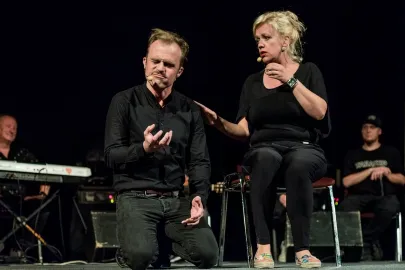 Impro Atak! Piotr Rogucki i Katarzyna Chmara