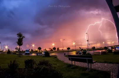 Poniedziałkowa burza nad Trójmiastem 