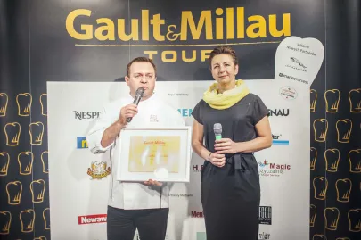 Nagrodzony w kategorii Szef Kuchni Tradycyjnej - Grzegorz Labuda i Justyna Adamczyk