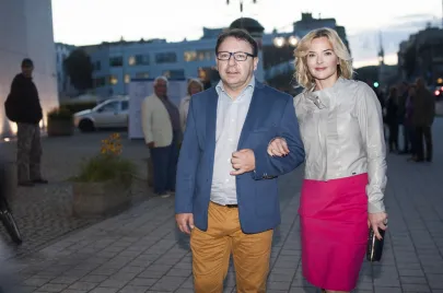Zbigniew i Monika Zamachowscy