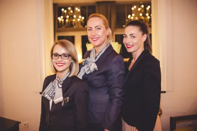 Agata Kielan, Natalia Małycha, Beata Sarnowska z Sofitel Grand Sopot 