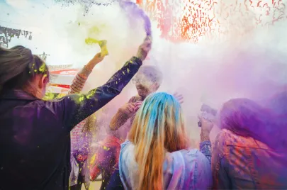 Eksplozja kolorów na Stoczni - ulica Niterów