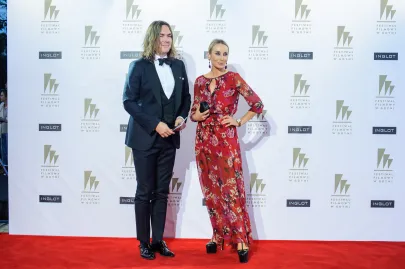 Tomasz Ossoliński i Dorota Williams