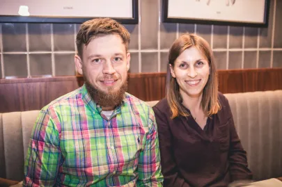 Marcin Więckowski i Hania Duszyk