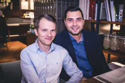 Jacek Majcherek i Tomasz Milewski