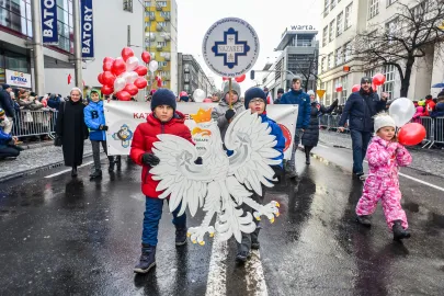 Parada Niepodległości w Gdyni