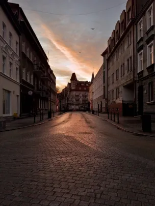 Porannie w mieście