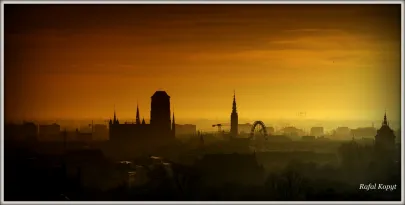 Gdańsk o poranku