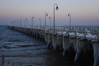 Orłowo zimą
