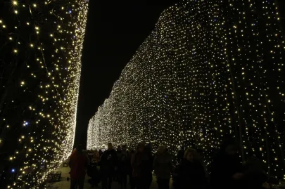 Oliwa - świąteczne iluminacje