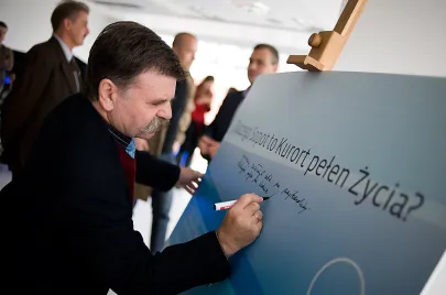 otwarcie pijalni wód i informacji turystycznej w Domu Zdrojowym w Sopocie