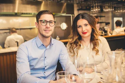 Dariusz Juściński i Justyna Jankowska