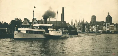 1936, Elektrownia od strony Motławy